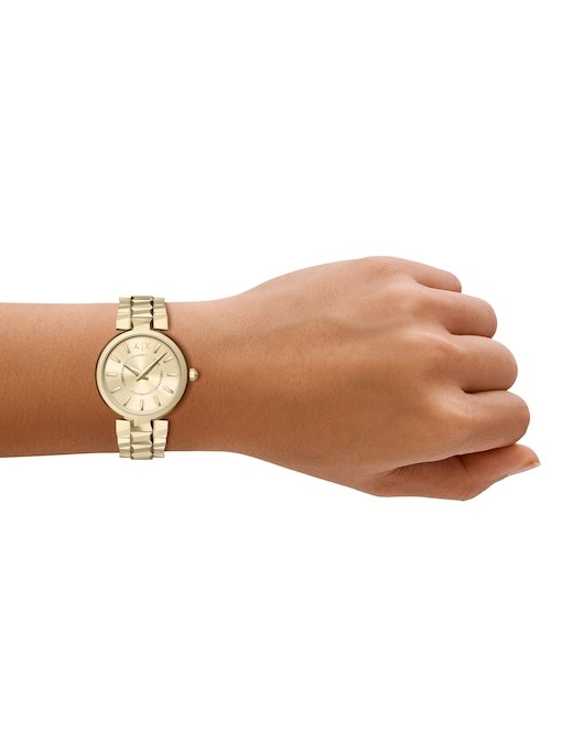 Armani Exchange Gold Watch AX4407