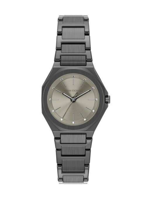 Armani Exchange Two-Hand Gold-Tone Stainless Steel Watch