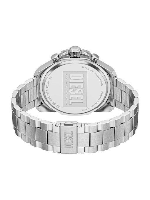 Diesel Mega Chief Slim Silver Watch DZ4702