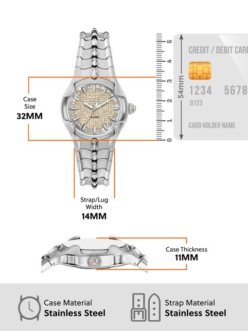 Diesel Vert Silver Watch DZ5631