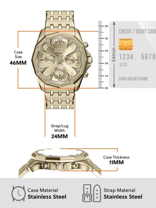 Diesel Stinger Gold Watch DZ4707 Diesel Stinger Gold Watch DZ4707