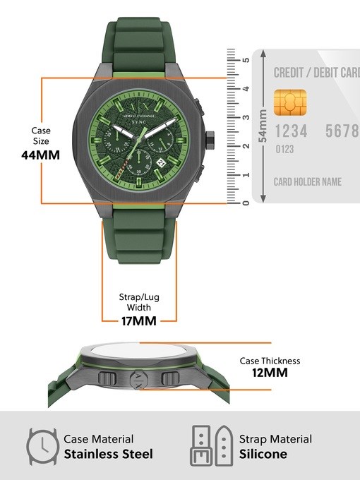 Armani Exchange Green Watch AX4292