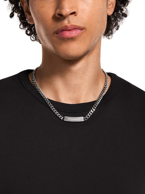 Emporio Armani  Silver Necklace EGS3303040