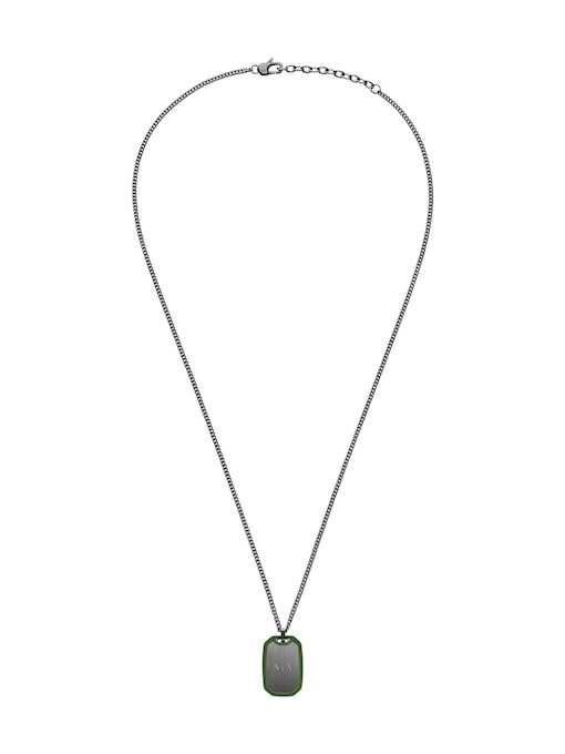 Armani Exchange Gunmetal Necklace AXG0170060 Armani Exchange Gunmetal Necklace AXG0170060