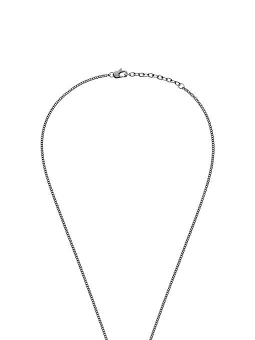 Armani Exchange Gunmetal Necklace AXG0170060 Armani Exchange Gunmetal Necklace AXG0170060