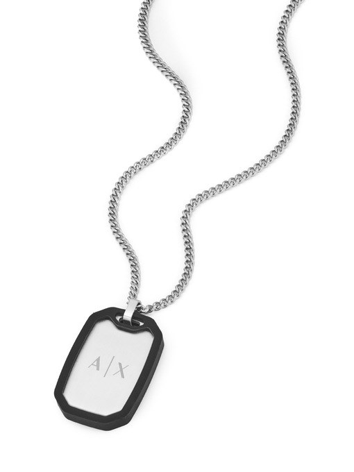 Armani Exchange  Silver Necklace AXG0169040
