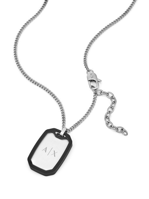 Armani Exchange Silver Necklace AXG0169040 Armani Exchange Silver Necklace AXG0169040