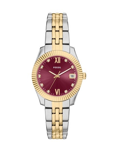 Fossil Scarlette 2 Tone Watch ES5461