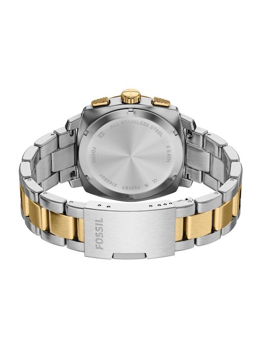 Fossil Machine 2 Tone Watch FS6159