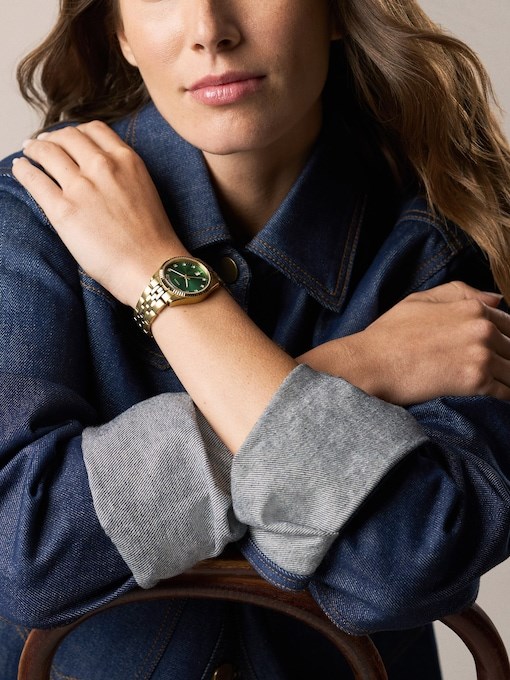 Fossil Scarlette Gold Watch ES5460