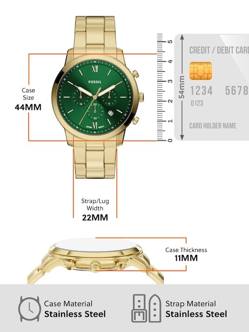 Fossil Neutra Gold Watch FS6164 Fossil Neutra Gold Watch FS6164