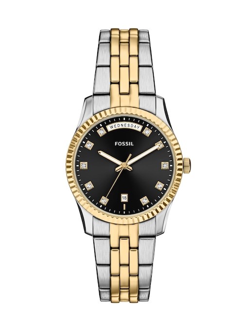 Fossil Scarlette 2 Tone Watch ES5458