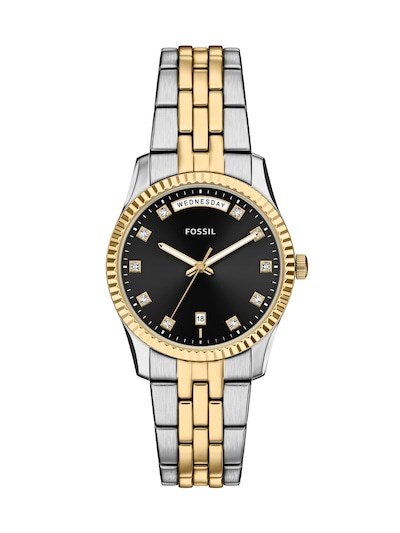 Fossil Scarlette 2 Tone Watch ES5458