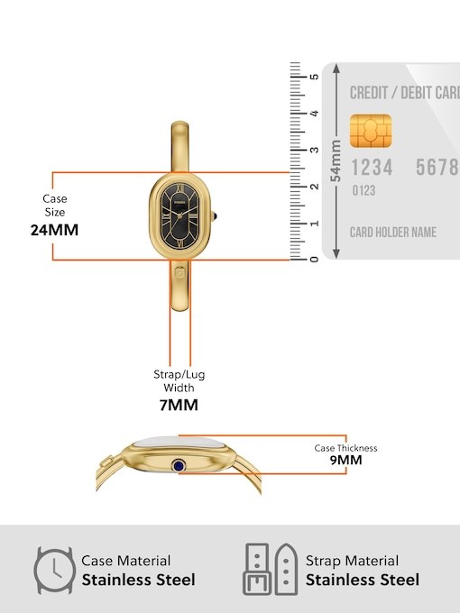Fossil Sloan Gold Watch ES5456