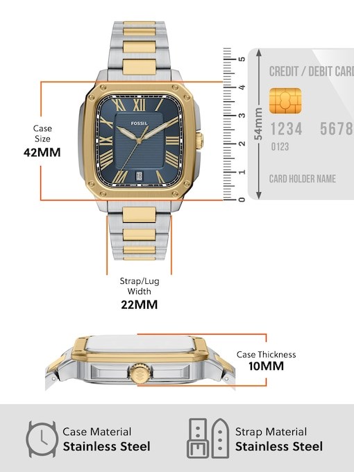 Fossil Crosby 2 Tone Watch FS6161 Fossil Crosby 2 Tone Watch FS6161