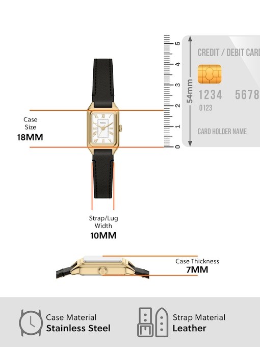 Fossil Raquel Black Watch ES5470