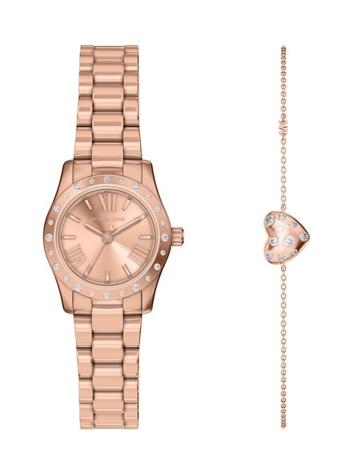 Michael Kors Lexington Rose Gold Watch MK4994SET