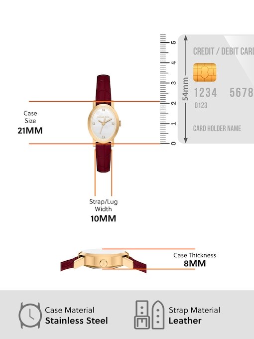 Michael Kors Maude Red Watch MK7570SET