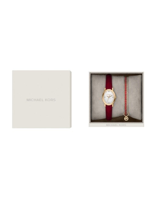 Michael Kors Maude Red Watch MK7570SET
