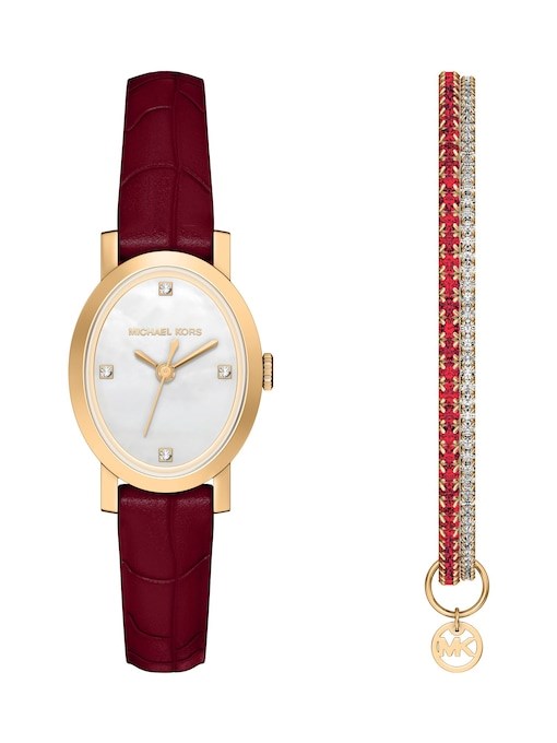Michael Kors Maude Red Watch MK7570SET
