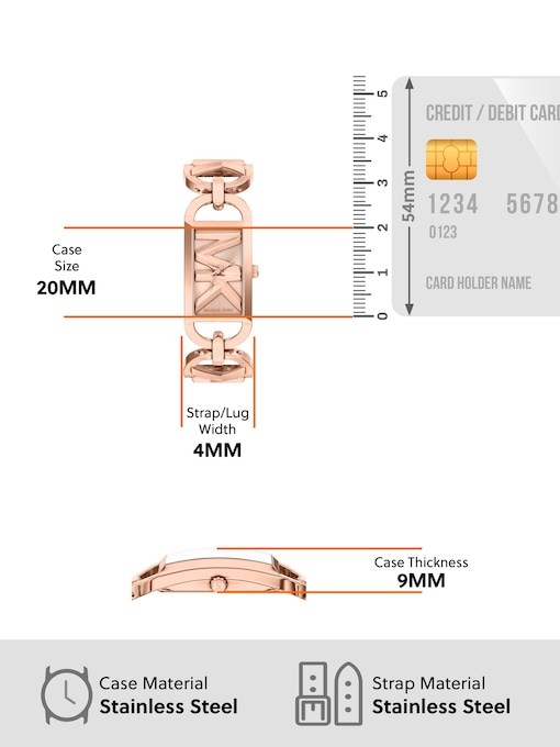 Michael Kors Mk Empire Rose Gold Watch MK7602