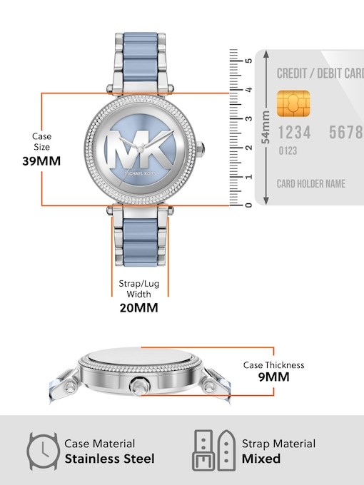 Michael Kors Parker 2 Tone Watch MKO1257