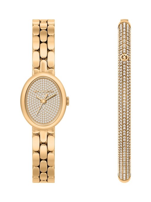 Michael Kors Maude Gold Watch MK7596SET Michael Kors Maude Gold Watch MK7596SET
