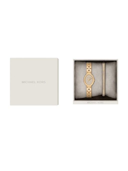 Michael Kors Maude Gold Watch MK7596SET Michael Kors Maude Gold Watch MK7596SET