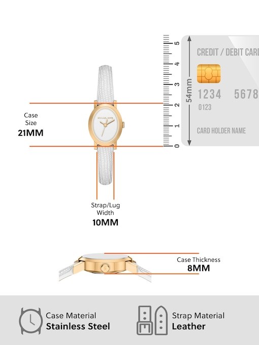 Michael Kors Maude White Watch MK7586 Michael Kors Maude White Watch MK7586