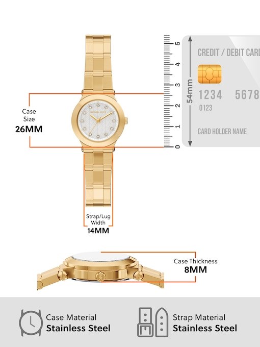 Michael Kors Billie Gold Watch MK7567