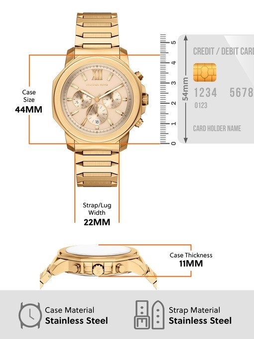 Michael Kors Prescott Gold Watch MK9249