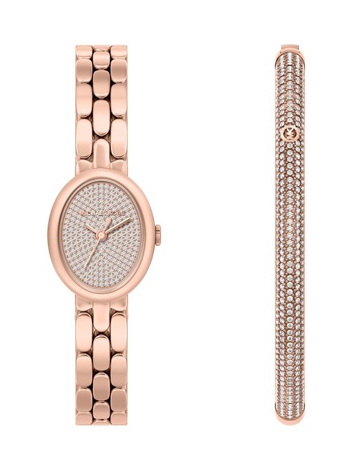 Michael Kors Maude Rose Gold Watch MK7598SET