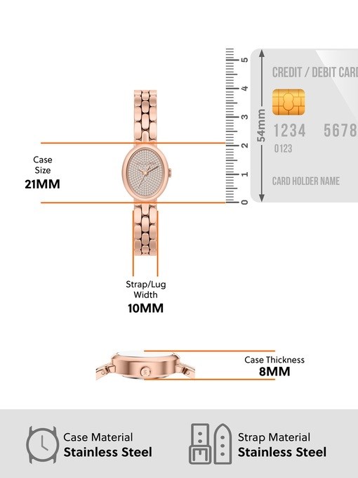 Michael Kors Maude Rose Gold Watch MK7598SET