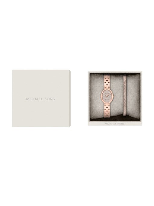 Michael Kors Maude Rose Gold Watch MK7598SET