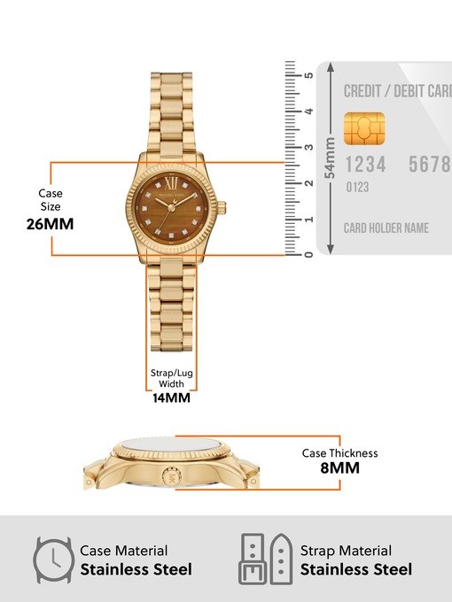 Michael Kors Lexington Gold Watch MK7578 Michael Kors Lexington Gold Watch MK7578