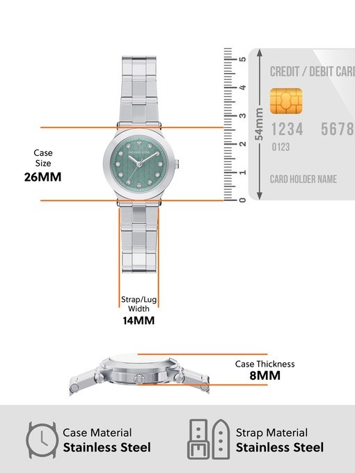 Michael Kors Billie Silver Watch MK7569