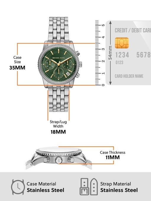 Michael Kors Bryant Silver Watch MK7583 Michael Kors Bryant Silver Watch MK7583