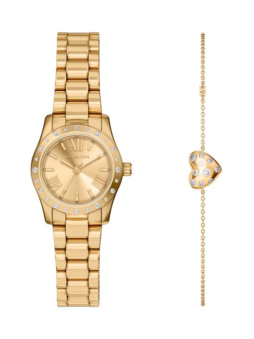 Michael Kors Lexington Gold Watch MK4992SET