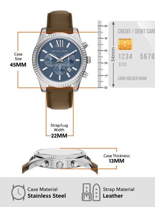 Michael Kors Lexington Brown Watch MK9258