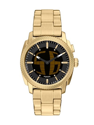 Fossil Machine Gold Watch FS6157