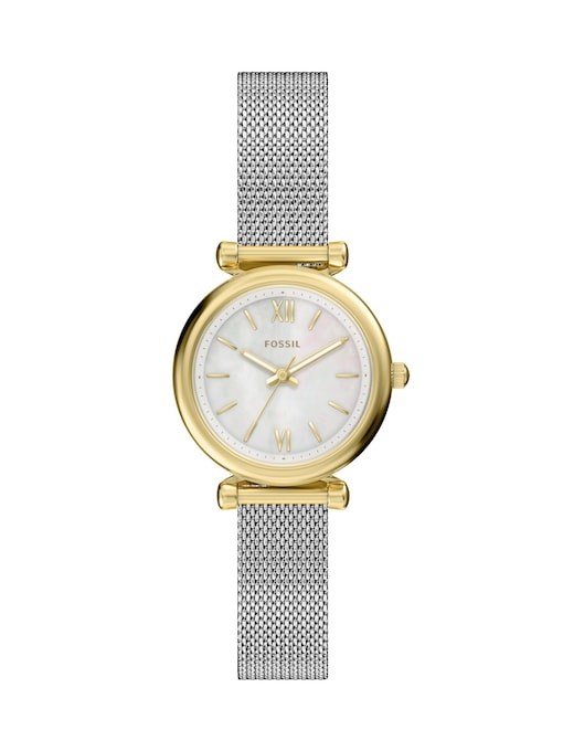 Fossil Carlie Silver Watch ES5463