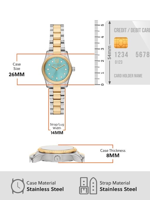 Michael Kors Lexington 2 Tone Watch MK7579 Michael Kors Lexington 2 Tone Watch MK7579