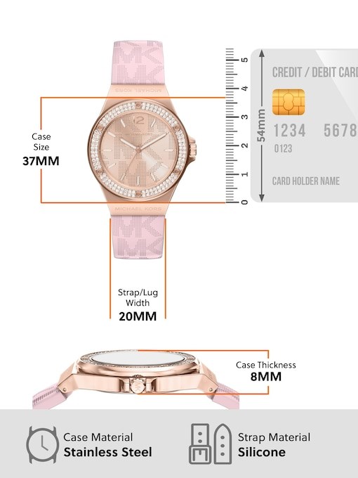 Michael Kors Lennox Pink Watch MKO1251 Michael Kors Lennox Pink Watch MKO1251