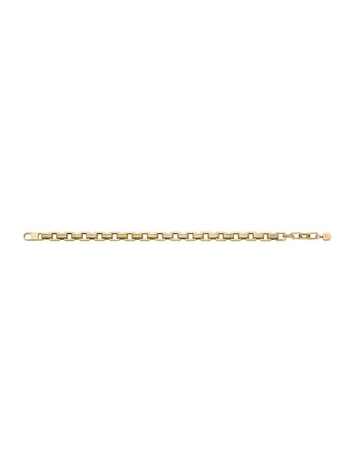 Raquel Bold Chains Gold-Tone Stainless Steel Chain Bracelet