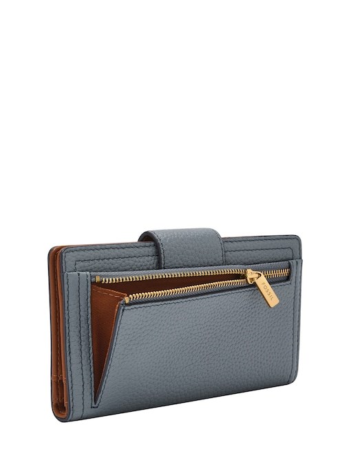 Fossil Logan Blue Clutch SL7830450 Fossil Logan Blue Clutch SL7830450