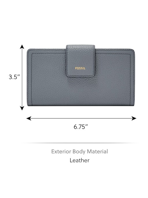 Fossil Logan Blue Clutch SL7830450 Fossil Logan Blue Clutch SL7830450