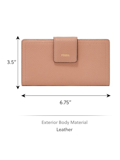 Fossil Logan Pink Clutch SL7830682