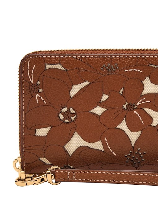 Fossil Logan Brown Clutch SL10106124 Fossil Logan Brown Clutch SL10106124