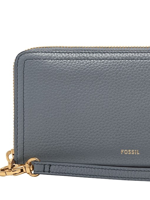 Fossil Logan Blue Clutch SL7831450 Fossil Logan Blue Clutch SL7831450
