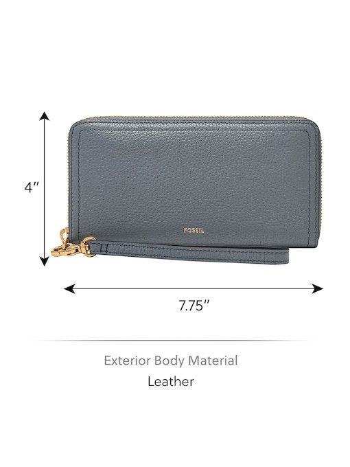 Fossil Logan Blue Clutch SL7831450 Fossil Logan Blue Clutch SL7831450